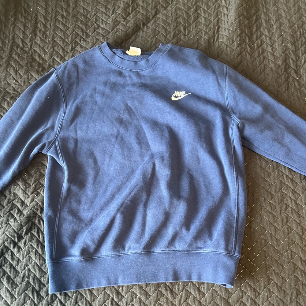 Navy Nike crewneck (size small)